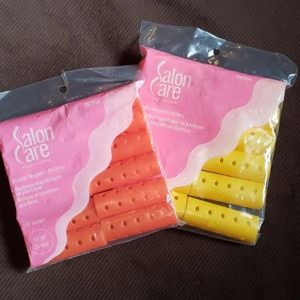 Salon Care Professional New Curlers  2 sizes